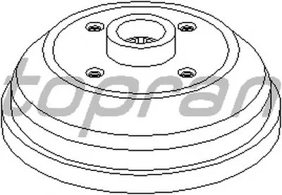 Тормозной барабан TOPRAN купить