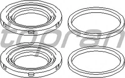 Ремкомплект, тормозной суппорт TOPRAN купить