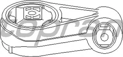 Подвеска, автоматическая коробка передач; Подвеска, ступенчатая коробка передач TOPRAN купить