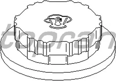 Крышка, резервуар охлаждающей жидкости TOPRAN купить