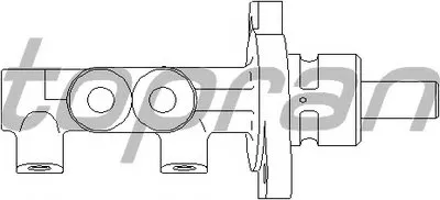 целиндер ручного тормоза TOPRAN купить