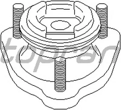 Опора стойки амортизатора TOPRAN купить
