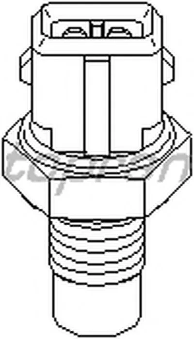 Датчик, температура охлаждающей жидкости TOPRAN купить