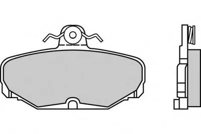 Комплект тормозных колодок, дисковый тормоз E.T.F. купить