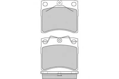 Комплект тормозных колодок, дисковый тормоз E.T.F. купить