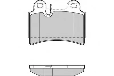 Комплект тормозных колодок, дисковый тормоз E.T.F. купить