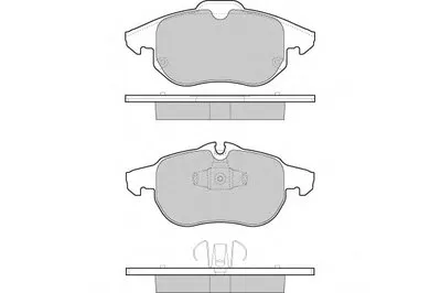 Комплект тормозных колодок, дисковый тормоз E.T.F. купить