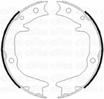 Комплект тормозных колодок, стояночная тормозная система CIFAM купить