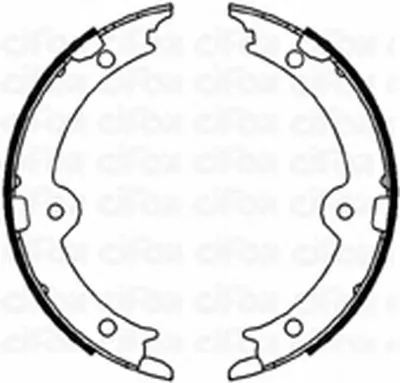 Комплект тормозных колодок, стояночная тормозная система CIFAM купить