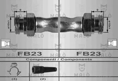 Тормозной шланг MALÒ купить