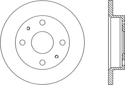 Тормозной диск ADAPTIVE OPEN PARTS купить
