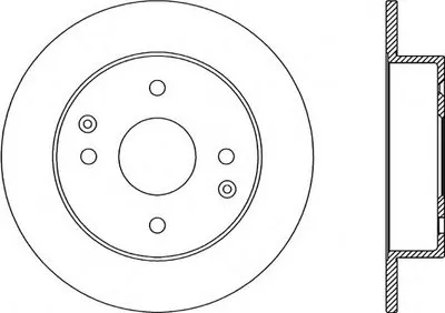 Тормозной диск RADIANCE OPEN PARTS купить