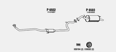 Система выпуска ОГ FENNO купить