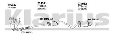 Система выпуска ОГ KLARIUS купить