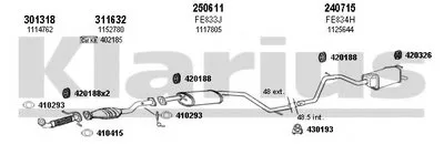 Система выпуска ОГ KLARIUS купить