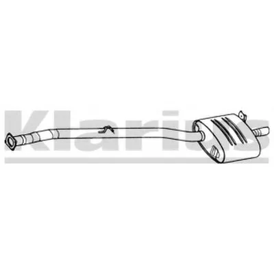 Глушитель выхлопных газов конечный KLARIUS купить