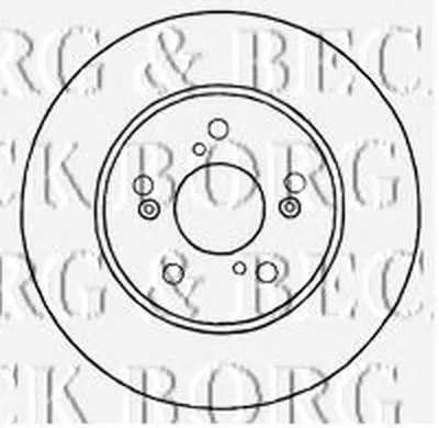 Тормозной диск BORG & BECK купить