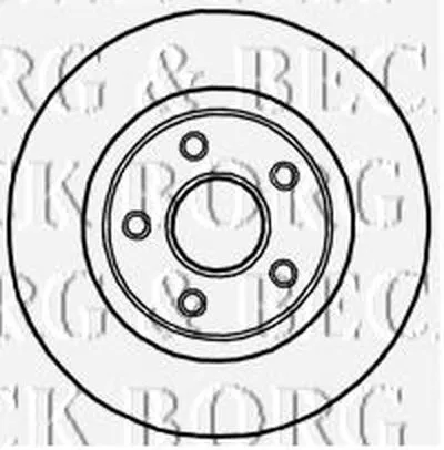 Тормозной диск BORG & BECK купить