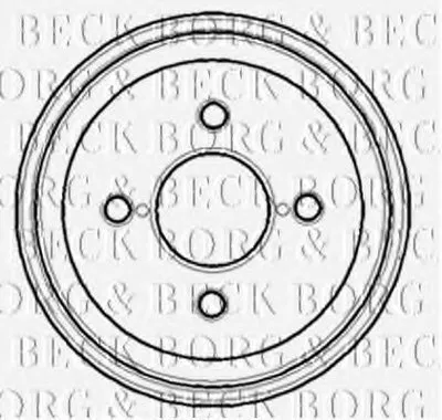 Тормозной барабан BORG & BECK купить