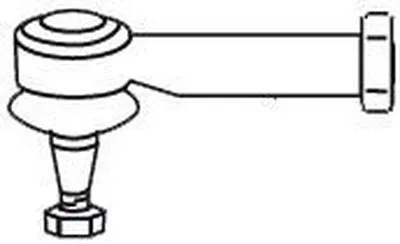 Наконечник поперечной рулевой тяги FRAP купить