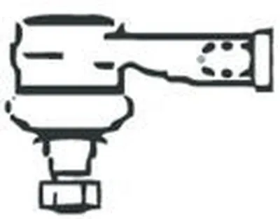 Наконечник поперечной рулевой тяги FRAP купить