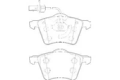 Комплект тормозных колодок, дисковый тормоз WAGNER купить