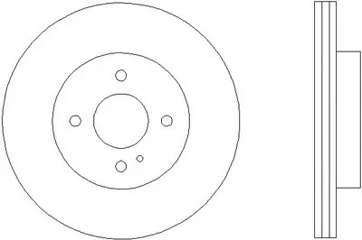 Тормозной диск PRO HELLA PAGID купить