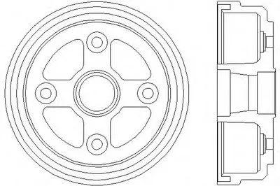 Тормозной барабан HELLA PAGID купить
