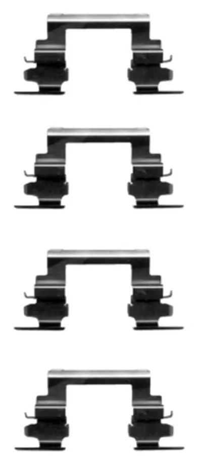 Комплектующие, колодки дискового тормоза HELLA PAGID купить