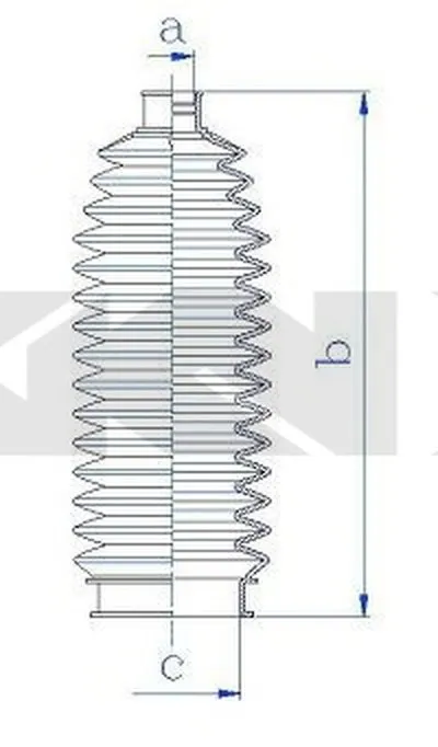 Пыльник, рулевое управление SPIDAN купить