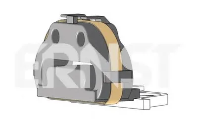 Кронштейн, система выпуска ОГ ERNST купить