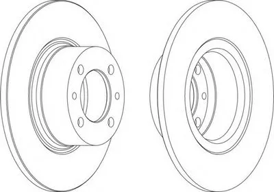 Тормозной диск PREMIER FERODO купить