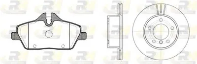 Комплект тормозов, дисковый тормозной механизм Dual Kit ROADHOUSE купить