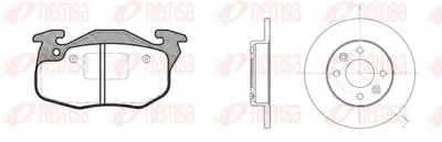 Комплект тормозов, дисковый тормозной механизм Twin Kit REMSA купить
