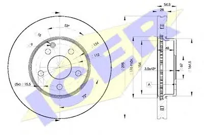 Тормозной диск ICER купить