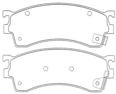 Комплект тормозных колодок, дисковый тормоз AISIN купить