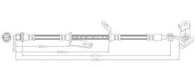 Тормозной шланг REMKAFLEX купить