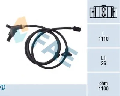 Датчик, частота вращения колеса FAE купить