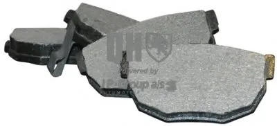 Комплект тормозных колодок, дисковый тормоз QH JP GROUP купить