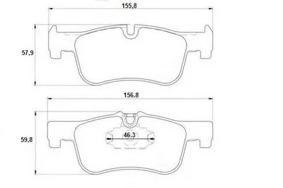 Комплект тормозных колодок, дисковый тормоз E.T.F. купить