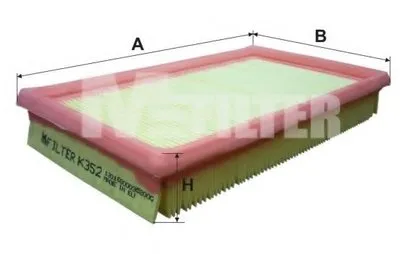 Воздушный фильтр MFILTER купить