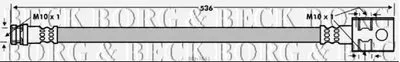 Тормозной шланг BORG & BECK купить