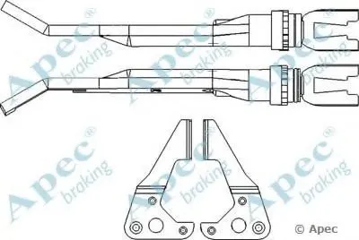 Система тяг и рычагов, тормозная система APEC braking купить
