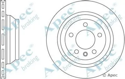 Тормозной диск APEC braking купить