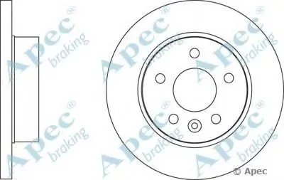 Тормозной диск APEC braking купить