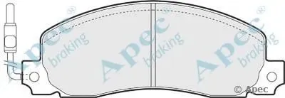 Комплект тормозных колодок, дисковый тормоз APEC braking купить