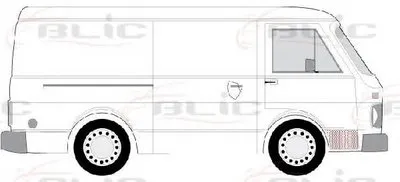 Дверь, кузов BLIC купить