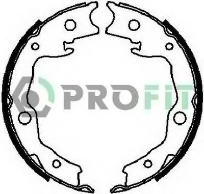 Комплект тормозных колодок PROFIT купить