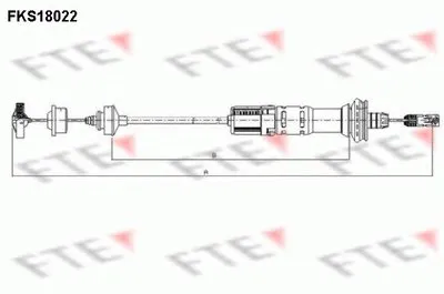 Тросик сцепления FTE купить