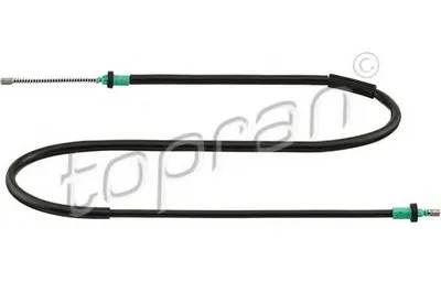 Трос, стояночная тормозная система TOPRAN купить